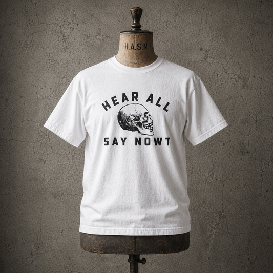 'ORIGINAL CRANIUM' Tee Shirt - White
