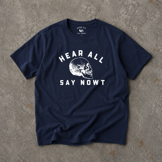 'ORIGINAL CRANIUM' Tee Shirt - Navy Blue